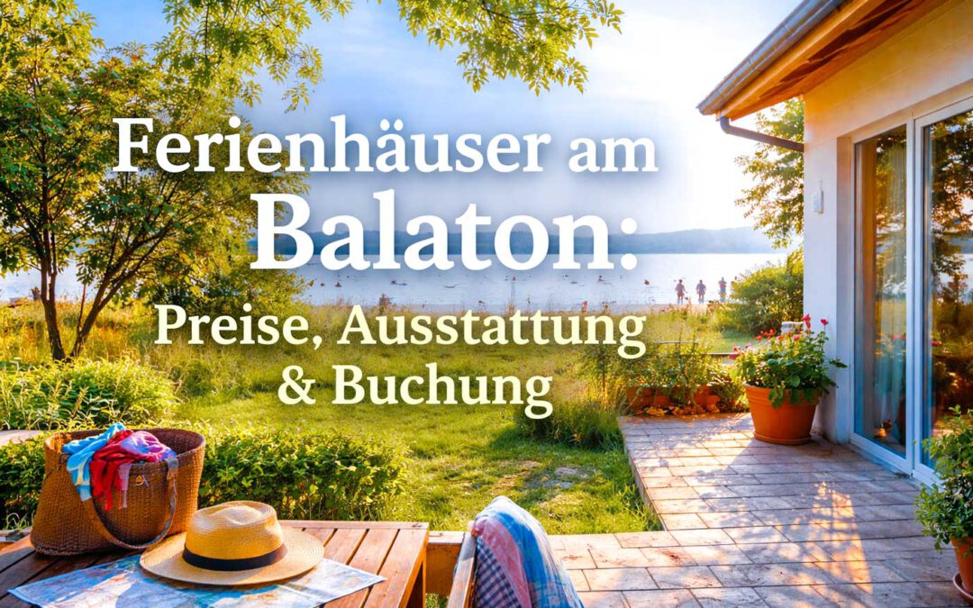 Ferienhäuser am Balaton – Preise, Ausstattung & Buchung erklärt